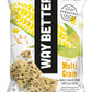 Way Better Snacks Sprouted Gluten Free Tortilla Chips, Sunny Multi Grain, 12 Count