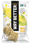 Way Better Snacks Sprouted Gluten Free Tortilla Chips, Sunny Multi Grain, 12 Count