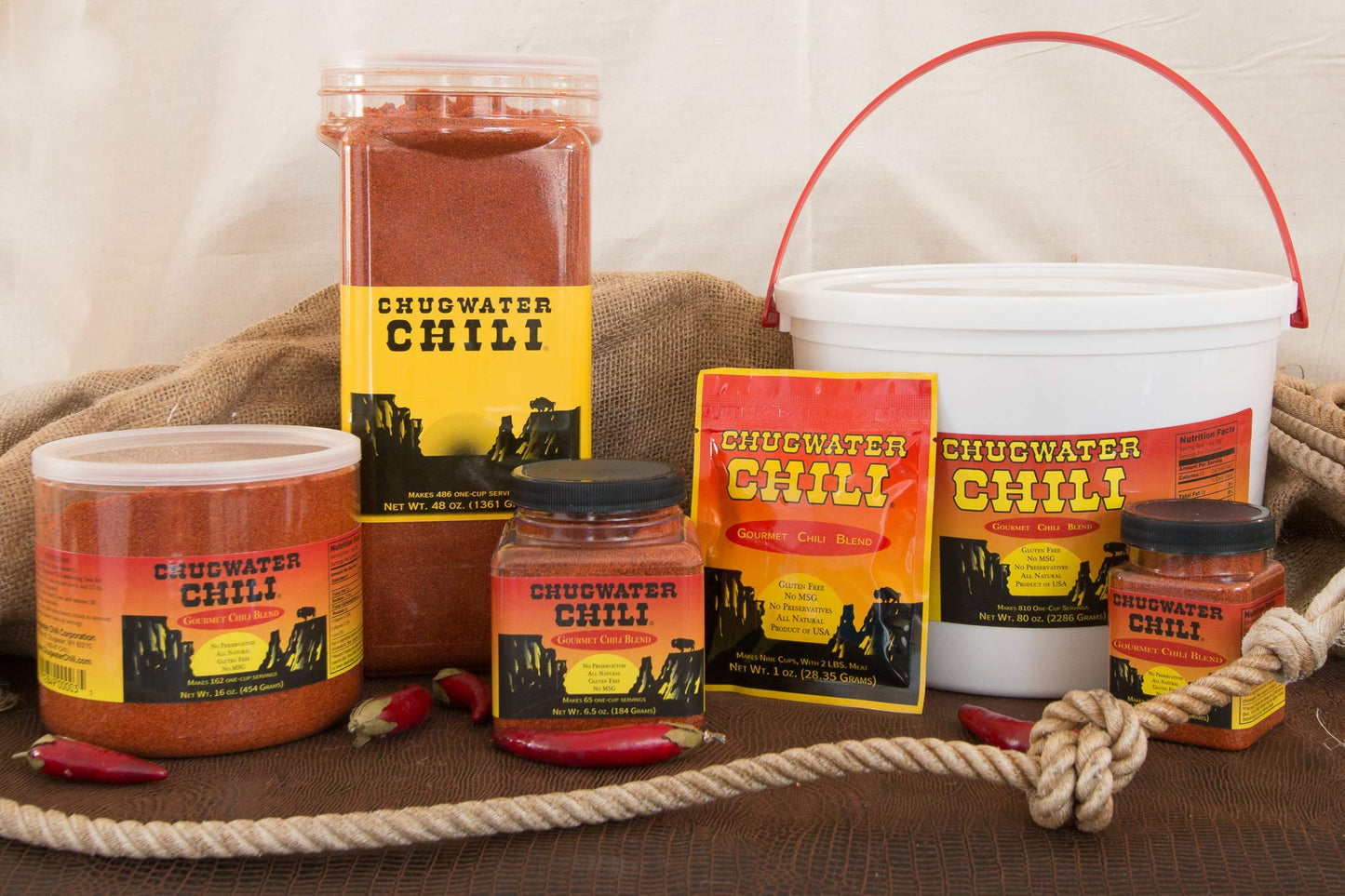 Chugwater Chili | Gourmet Chili Seasoning Mix & Taco Seasoning | 6.5oz Tub | Wyoming State Championship Chili Recipe | Secret Bl