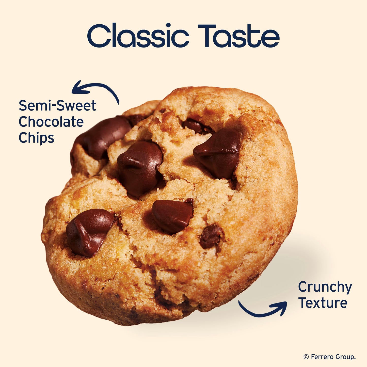 Famous Amos Classic Chocolate Chip Cookies, Bite-Size, 9 oz Resealable Bag