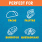 Ortega Tortillas, Cauliflower & Flour, 8 Inch, 8 Tortillas