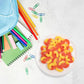 Candy Break Fruity Peach Rings 24 Oz Share Size Bag Pack Of 6 - Sweet & Chewy Gummies Bulk Candy Pack - Snacks For Kids & Grown
