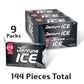 Dentyne Ice Arctic Chill Sugar Free Gum, 16 Count (Pack Of 9) (144 Total Pieces)