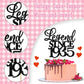 Rssta i Cake Topper - Glitter 90th Birthday Decoration - Black - Model XM310-black 1933