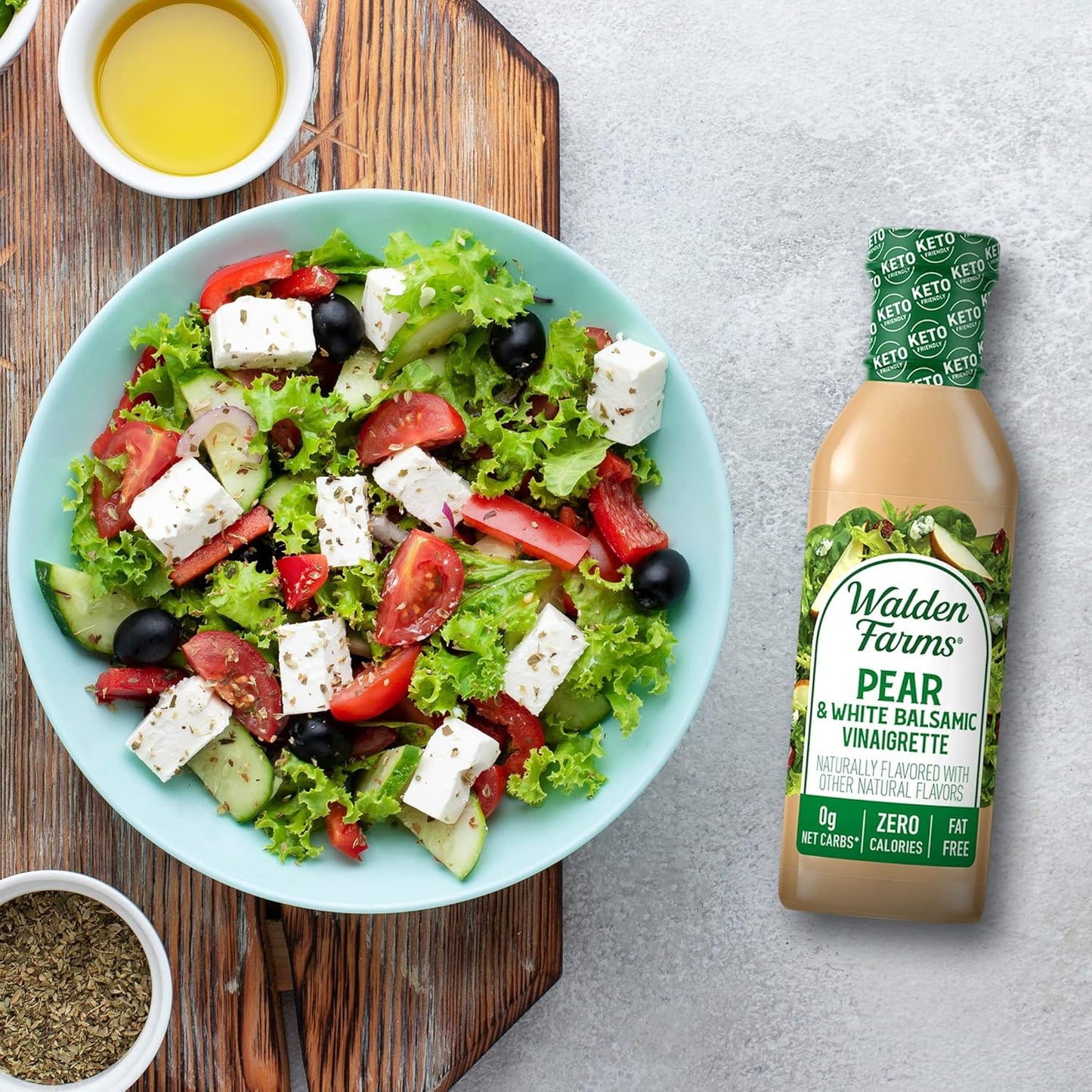 Walden Farms Bg19481 Walden Farms Pear&Wht Balsamic Vngrt - 6X12Oz