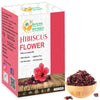 Herbs Botanica Hibiscus Flower Dried Organic For Tea, Hair Growth, Flor De Jamaica Organica Whole Full Flower Petals Cake Decora