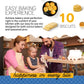 Southern Living Jalapeno Cheddar Biscuit Mix, Easy-to-Bake, 8.79 Ounce, Makes 10 Biscuits