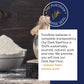 Dark Rye Flour, 2Lbs, Dark Rye Flour For Bread Machine, Pumpernickel Flour, Whole Rye Flour For Baking, Rye Bread Flour, Pumpernickel Meal, Non-Gmo, Batch Tested, Product Of Canada, By Puroraw.