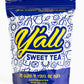 Yall Sweet Tea Pack of 15 Caffeinated Tea Bags for Half Gallon Size