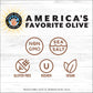 Early California Simply Olives Green Ripe Pitted Olives, 6 oz Cans, Pack of 12