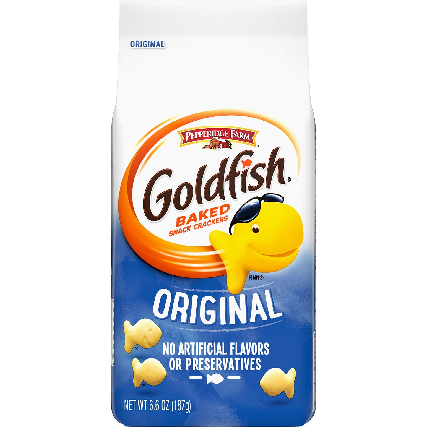 Pepperidge Farm Goldfish Original Crackers, 6.6 Oz. Bag