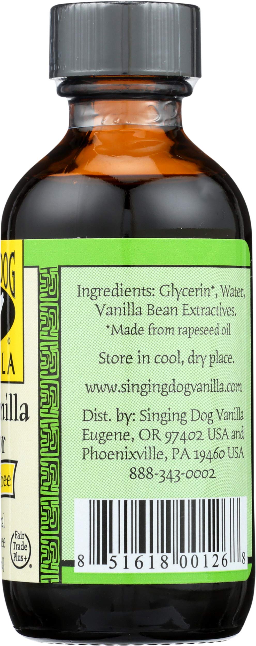 Singing Dog Vanilla Pure Vanilla Flavor,    Free, 2 Fl Oz