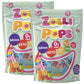 Zollipops Clean Teeth Lollipops, Tropical Flavors, 10.4 Ounce - Anti-Cavity, Sugar-Free Candy For A Healthy Smile - Tropical Tas