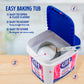 C&H Granulated Sugar  3.5 lb Easy-Baking Tub (Pack of 2) - Ideal for Family Baking  Desserts  and Everyday Sweetening - Includes Bonus Recipe Card