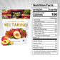 Traina Sun Dried Nectarines - Healthy Non-GMO Snack, 20 Oz Resealable Pouch