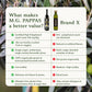 M.G. Pappas High Polyphenol Rich Garlic Infused Olive Oil - Extra Virgin Olive Oil Polyphenol Lab Report 650Mg/Kg - Cold Pressed