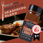 Dennymikes Turkey Lurkey Poultry Seasoning Bbq Rub, Low Sodium Seasoning & Gluten-Free Gourmet Chicken Herbs, Spices & Seasonings For Roasting, Brining, Smoky Aroma, & Grilling, 7 Oz
