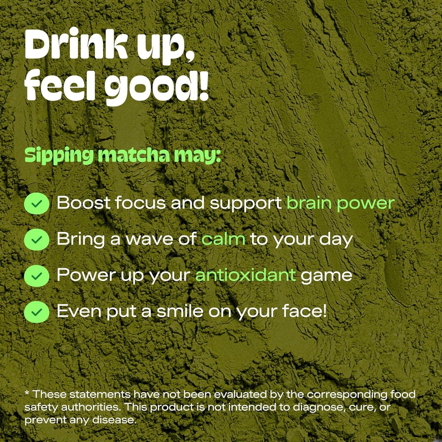 MATCHA DNA Organic Matcha Green Tea Powder - Culinary Grade - 10 oz - Green