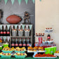 48 Pcs Edible Rugby Ball Cupcake Toppers Wafer Paper Football Cake Decorations Edible Rugby Ball Cake Picks Toppers For Sports R