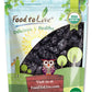 Food to Live Organic Pitted Prunes, 8 Ounces Dried California Plums, Non-GMO, Kosher, Unsulfured, Unsweetened, Bulk
