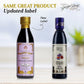 Giusti Fig Balsamic Glaze - Italian Gourmet Crema Reduction - 8.45 fl oz - Balsamic Vinegar of Modena Black