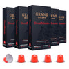 grano Milano - Aluminum coffee Pods compatible with NespressoA* Original Line Machines (Decaffeinato, 50 Pods)