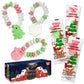 30 Pack Christmas Candy Bracelets - Individually Wrapped Holiday Themed Designs & Delicious Flavor -Bulk Christmas Candy Use For Stocking Stuffers  Party Favor  Classroom & Office 