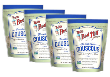 Bob'S Red Mill Tri Color Pearl Couscous, 16 Ounce (Pack Of 4)