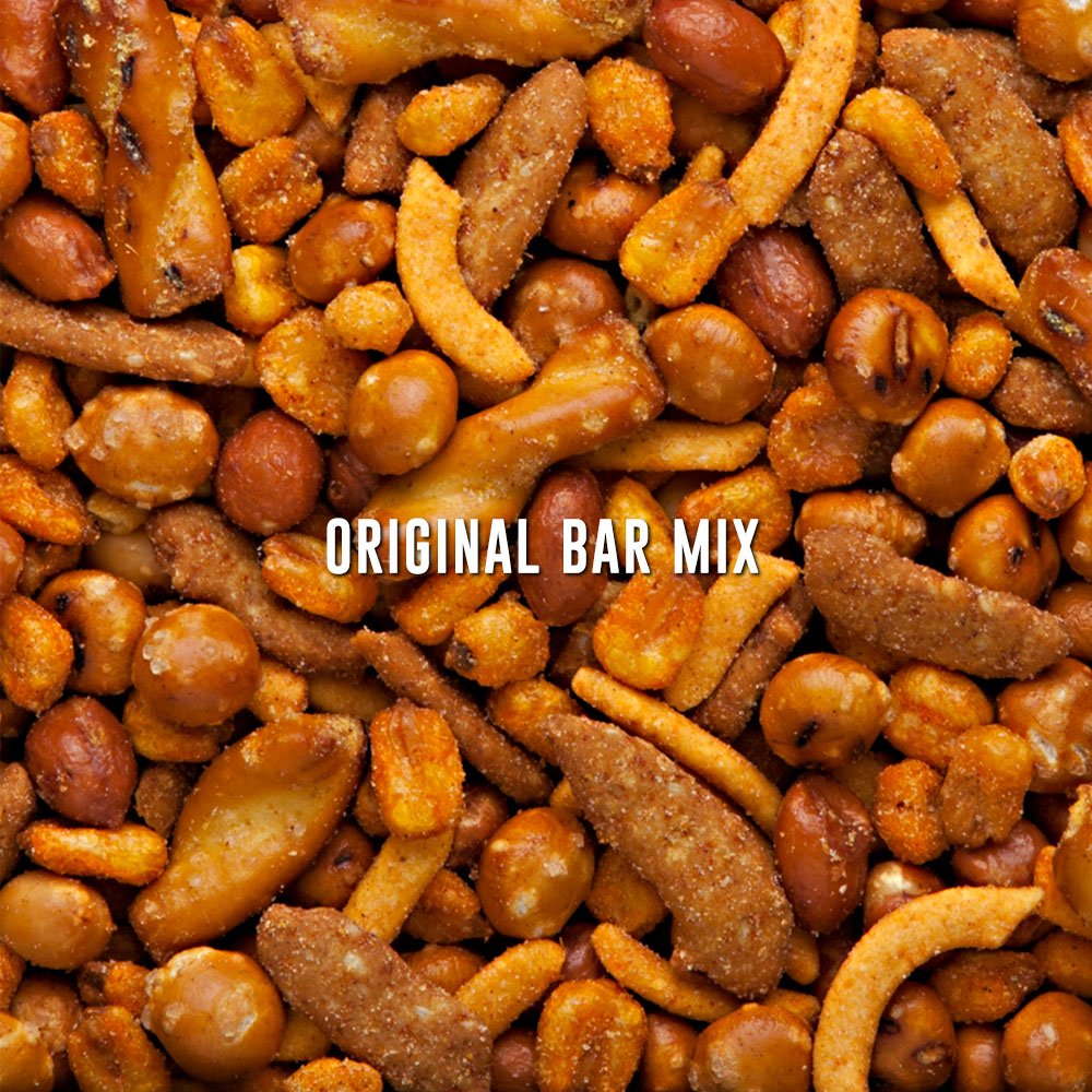 malt-inspired NUTS Original Bar Mix - Pretzels, Cheese Stix, Sesame Stix - 20oz Resealable Bag (Pack of 2)