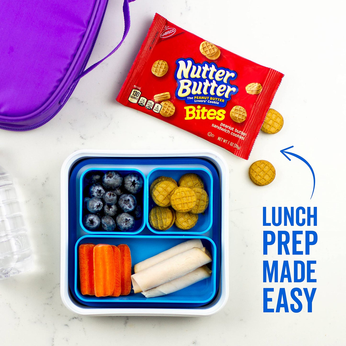Nabisco Classic Mix Variety Pack, Oreo Mini, Chips Ahoy! Mini, Nutter Butter Bites, Ritz Bits Cheese, 20 Snack Packs
