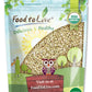 Organic Buckwheat Groats, 5 Pounds - Whole Grain Buckwheat Seeds By Food To Live. Hulled, Non-Gmo, Kosher, Raw, Vegan, Sirtfood. Buckwheat Cereal In Bulk