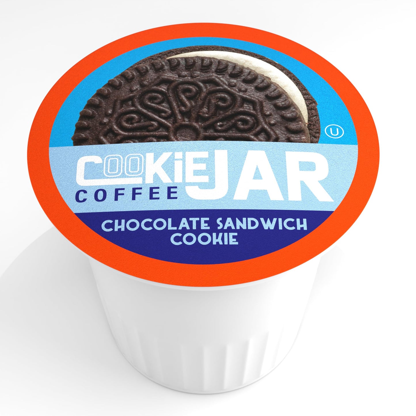 Cookie Jar Sandwich Cookie Coffee Pods  40 Single-Serve Pods  Compatible With Keurig K Cup Beverage Makers  Convenient Brewing  Smooth Aroma