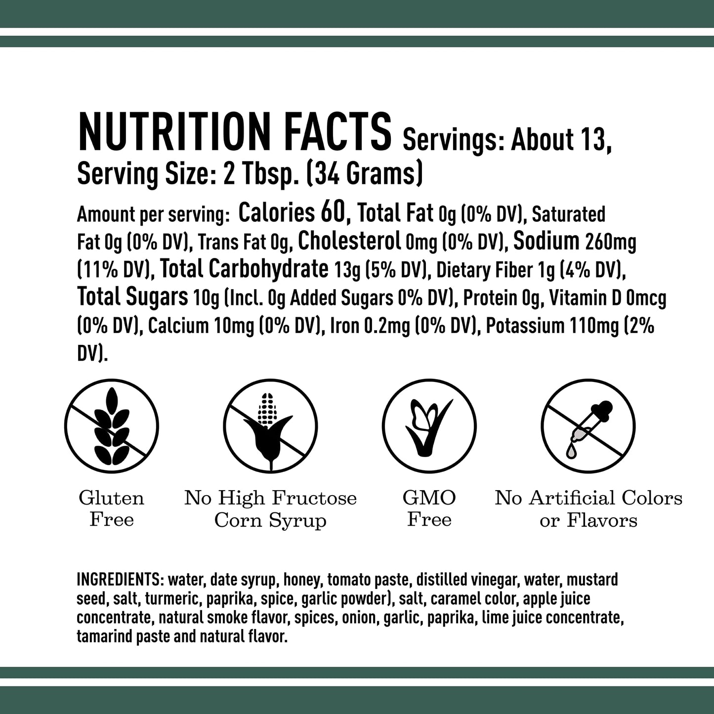 Lillies Q - Honey BBQ Sauce  Gourmet Sweet BBQ Sauce  enhanced Ingredients  Made with Gluten-Free Ingredients (15 oz  2-Pack)