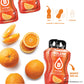 Bolero- Sugar Free Drink Mix Packets Orange Fruit Flavors | Powdered Flavored Water Packets | 36 Small Sachet On The Go Packets