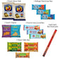 Foxy Fane 66-Count Holiday Gift Box - 66 Healthy Snacks & Treats - Perfect Variety Pack For Easter - Great For Family, Friends &