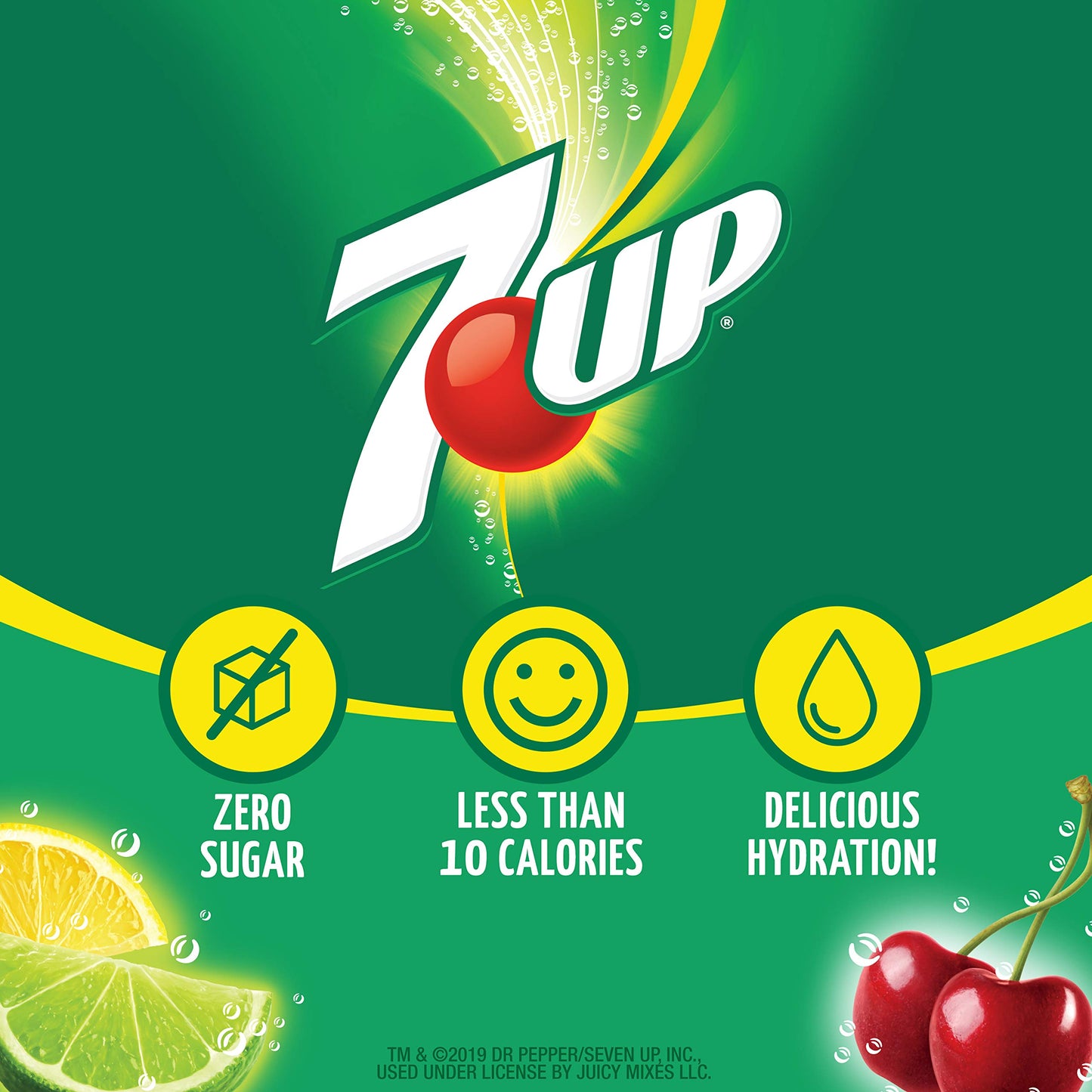 7-Up, Variety Pack - Powder Drink Mix - (5 Boxes, 30 Sticks) - Sugar Free & Delicious, Makes 30 Flavored Water Beverages