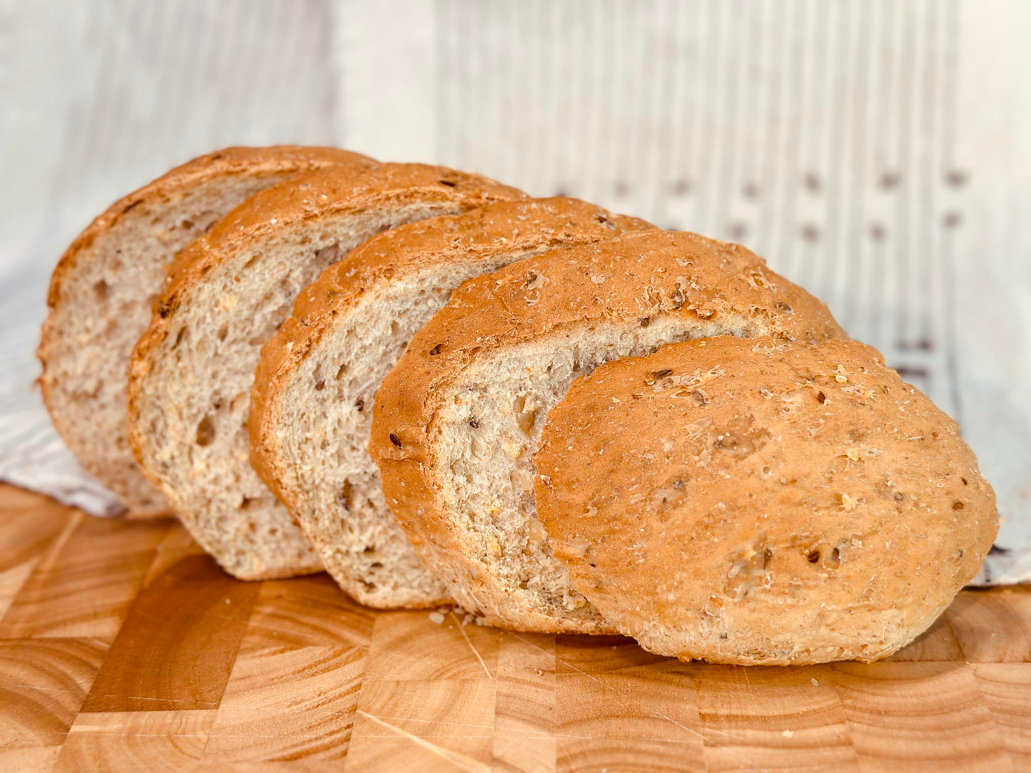 Molibake Onion Bread Mix - All-Natural Baking Mix for Bread Machine & Oven - Pack of 4 - 14 oz with Dried Onion Flakes & Sunflower Seeds