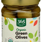 365 By Whole Foods Market, Olives Green Organic, 4.6 Ounce
