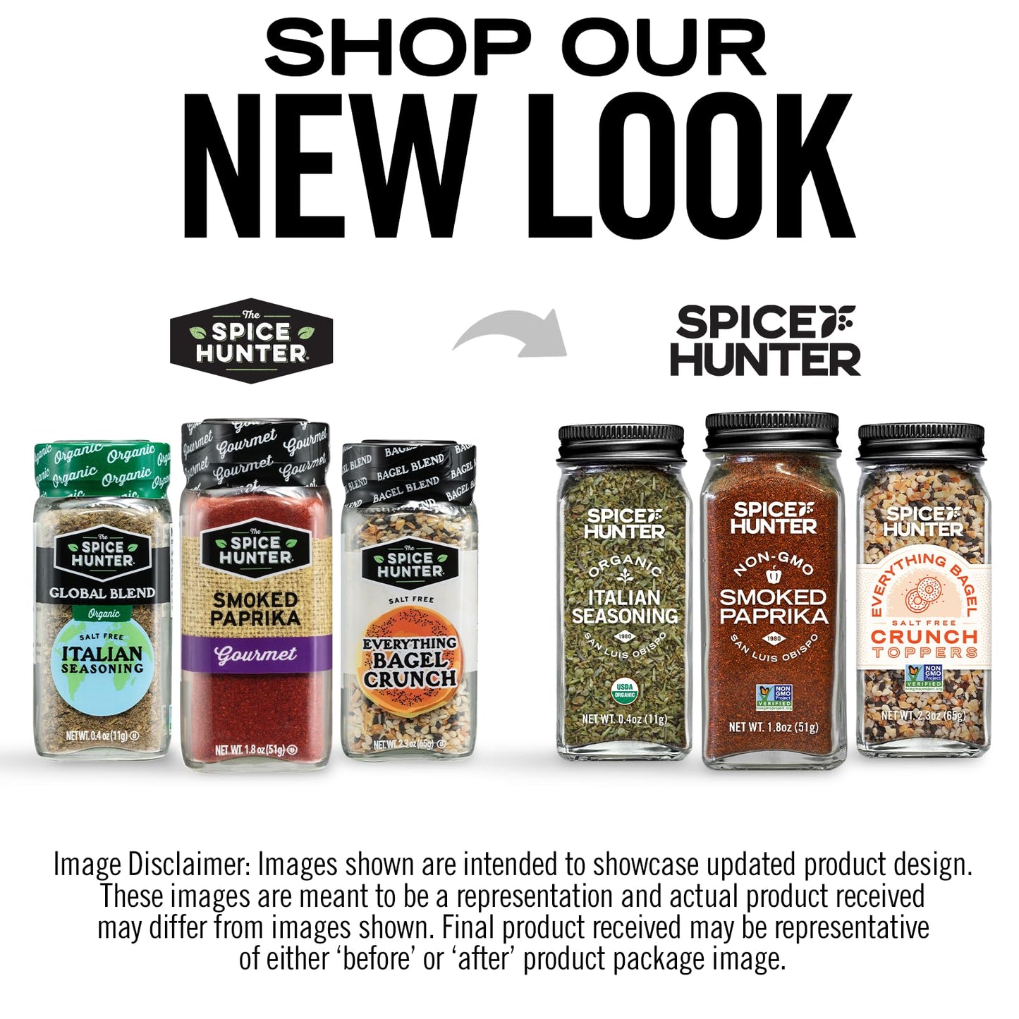 The Spice Hunter Peppercorns, Black, Whole, Organic, 2-Ounce Jar