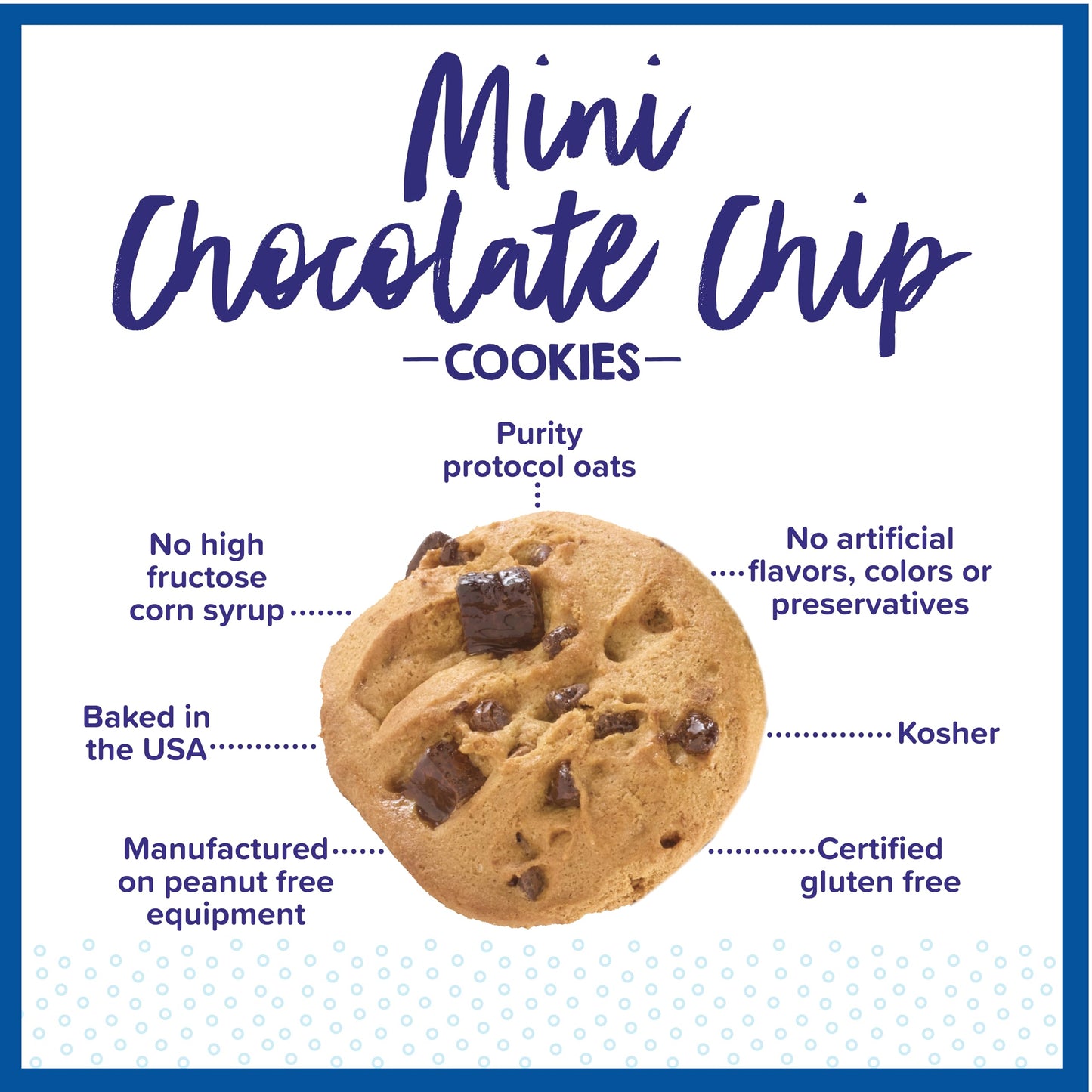 Goodie Girl Snack Pack Variety - Gluten Free Animal  ers, Mini Chocolate Chip & Brown Sugar Cookies - 1.75 Ounce (Pack of 12)