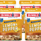 Bumble Bee Lemon & Pepper Seasoned Tuna, 2.5 Ounce Pouch (Pack of 4)