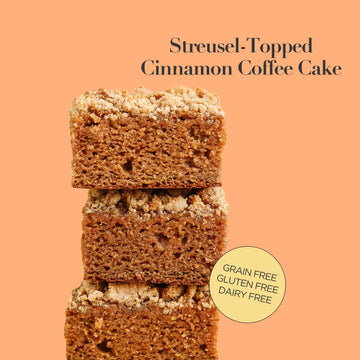 Stellar Eats Coffee Cake Mix, 12.6 Oz, 1 Pack - Grain Free, Gluten Free, Dairy Free, Plant Based, Paleo Friendly, Certified Kosh