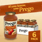 Prego Creamy spirit-inspired flavor Sauce, 24 OZ Jar, Pack of 6, 1.5 Pound Total Weight