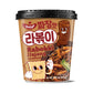 DELIEF Rabokki Jjajang Flavor, Korean Street Food, 5.82 oz, Quick Meal, Ramen Noodle & Tteokbokki Combined