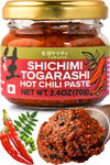 YAMASAN KYOTO UJI Japanese Shichimi Togarashi Hot Chili Paste, Aromatic Spicy and Umami Seasoning, Togarashi Seasoning, No Addit