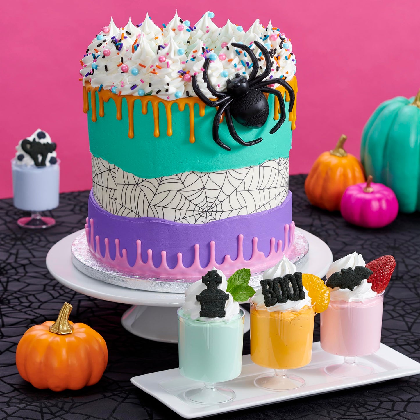 Decopac Monster Mash Deluxe Fusion Mix, 26Oz, Fancy Candy Sprinkles In Handheld Container, Edible Sprinkles For Celebration Cake