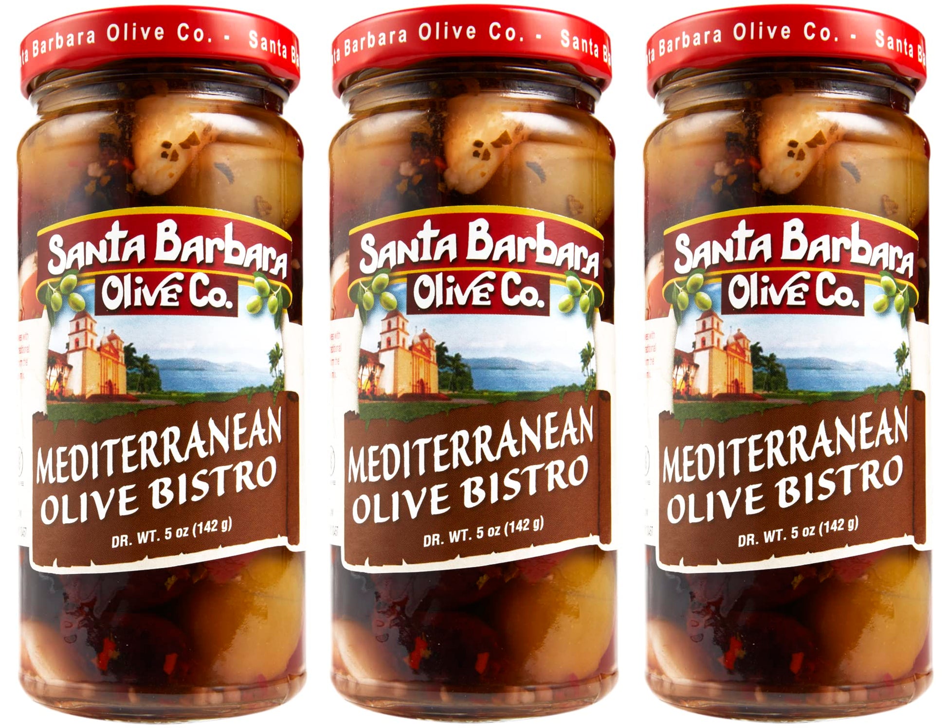 Santa Barbara 3pk Mediterranean Bistro Olives 5oz