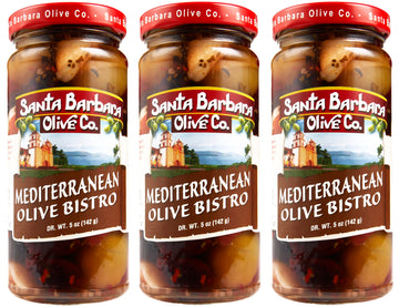 Santa Barbara 3pk Mediterranean Bistro Olives 5oz