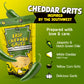 Jalapeno Yellow Corn Grits With Cheddar Cheese + Hatch Green Chile + Garlic, By Fishski Provisions, 6 Oz Bags, 24 Pack