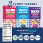GoodMallow Vegan Rice Crispy  Individually Wrapped Box of 6  Kosher Vegan Snacks  Gluten Free Dairy Free Snacks for Kids & mature-themeds - Healthy Sweets Made with Gourmet Marshmallows (Birthday Cake)